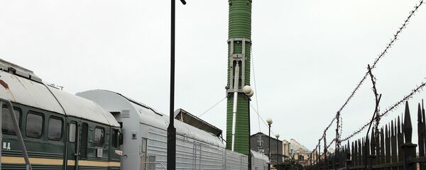 Military railway missile complex 15P961 Molodets with RT-23 UTTKh ICBM - Sputnik International