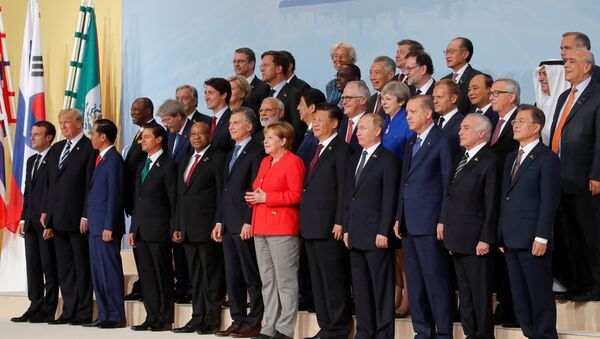 G20 leaders summit in Hamburg - Sputnik International
