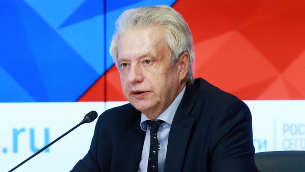Nikolai Kovalev, member of the Russian State Duma Committee on Security and Anti-Corruption, at the news conference on the participation of the Russian delegation in a meeting of OSCE Parliamentary Assembly, at the Rossiya Segodnya International Multimedia Press Center - Sputnik International
