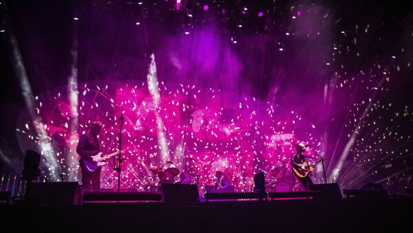 Radiohead perform at Coachella Music & Arts Festival at the Empire Polo Club on Friday, April 14, 2017, in Indio, California. - Sputnik International