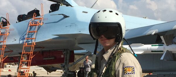 Russian tactical group seen at Hmeimim aerodrome in Syria - Sputnik International