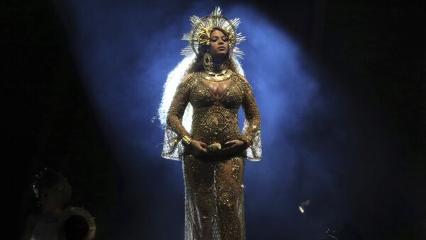 Beyonce performs at the 59th annual Grammy Awards on Sunday, Feb. 12, 2017, in Los Angeles - Sputnik International