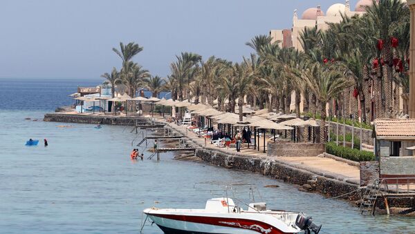The Sunny Days El Palacio resort, where a knife attack took place, is seen in Hurghada, Egypt July 15, 2017 - Sputnik International