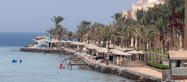 The Sunny Days El Palacio resort, where a knife attack took place, is seen in Hurghada, Egypt July 15, 2017 - Sputnik International