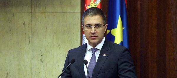 Nebojsa Stefanovic in Parliament of Vojvodina (File) Nebojsa Stefanovic in Parliament of Vojvodina (File) - Sputnik International