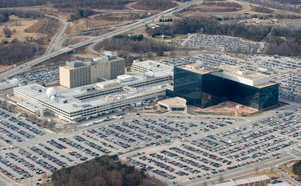 The National Security Agency (NSA) headquarters at Fort Meade, Maryland. - Sputnik International