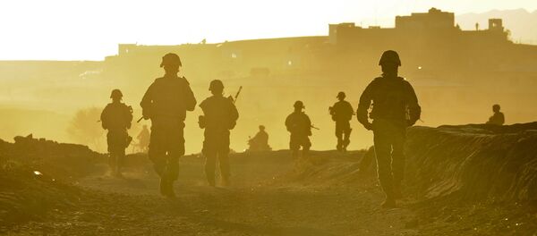 Soldiers and Airmen from Provincial Reconstruction Team Zabul return to base after a quality assurance, quality control patrol near the city of Qalat, Zabul Province, Afghanistan Soldiers and Airmen from Provincial Reconstruction Team Zabul return to base after a quality assurance, quality control patrol near the city of Qalat, Zabul Province, Afghanistan - Sputnik International