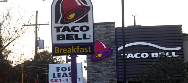 This Thursday, Dec. 15, 2016, photo shows a Taco Bell restaurant in Metairie, La. This Thursday, Dec. 15, 2016, photo shows a Taco Bell restaurant in Metairie, La. - Sputnik International
