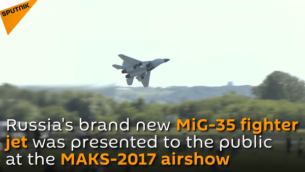 Meet Russia's Brand New MiG-35 Fighter Jet - Sputnik International