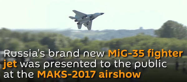 Meet Russia's Brand New MiG-35 Fighter Jet - Sputnik International