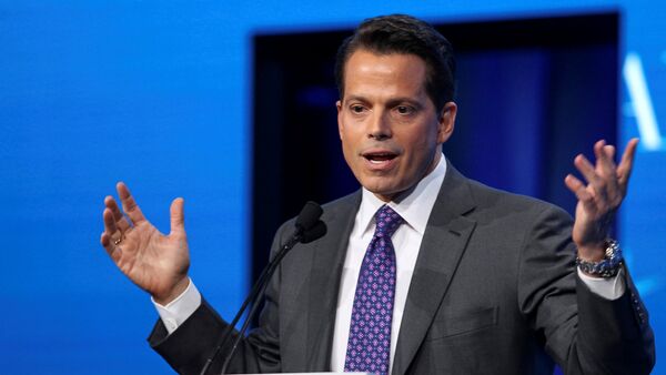 Anthony Scaramucci, Founder and Co-Managing Partner at SkyBridge Capital, speaks during the opening remarks during the SALT conference in Las Vegas, Nevada, U.S. on May 17, 2017. - Sputnik International