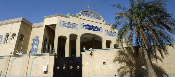 The Iranian embassy in the capital Kuwait city (File) - Sputnik International
