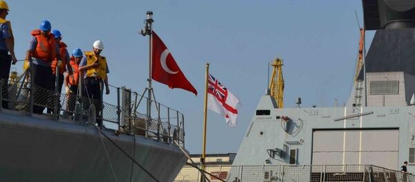 NATO warships arrive at the port of Odessa in Ukraine. File photo NATO warships arrive at the port of Odessa in Ukraine. File photo - Sputnik International