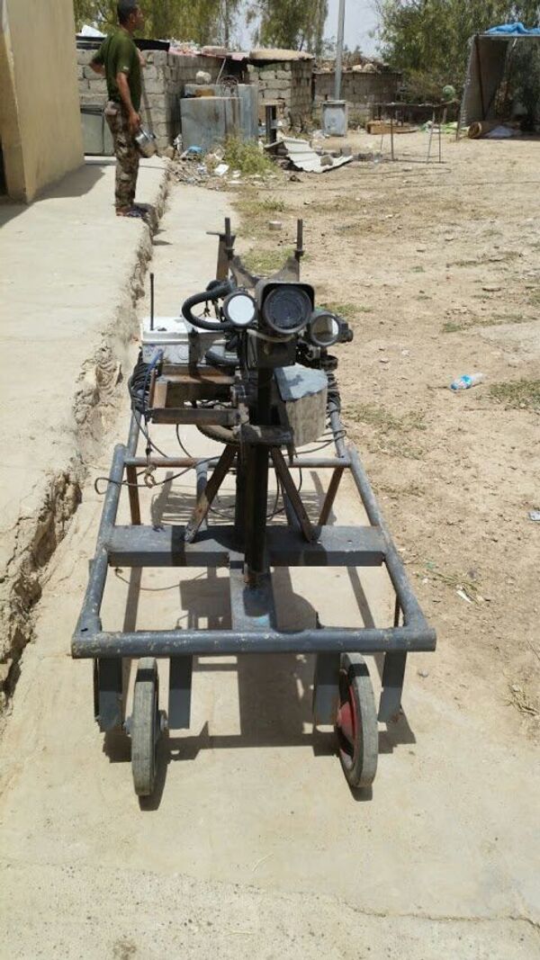 Weapons and ammunition depot of insurgents, in Mosul, Iraq Weapons and ammunition depot of insurgents, in Mosul, Iraq - Sputnik International