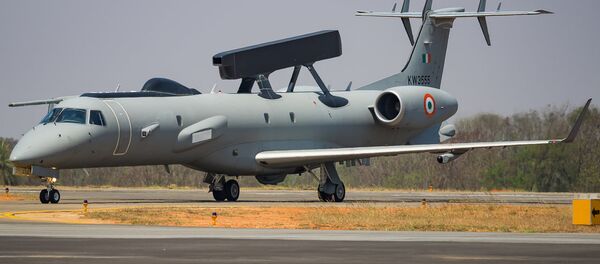 Embraer ERJ 145 at Aero India. (File) Embraer ERJ 145 at Aero India. (File) - Sputnik International