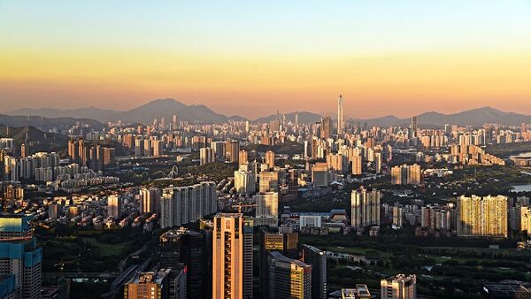 Shenzhen Skyline from Nanshan - Sputnik International