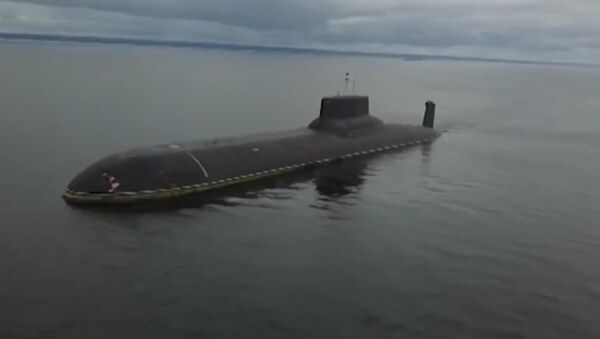 Russia's Largest Nuclear Submarine Arrives In Kronstadt - Sputnik International