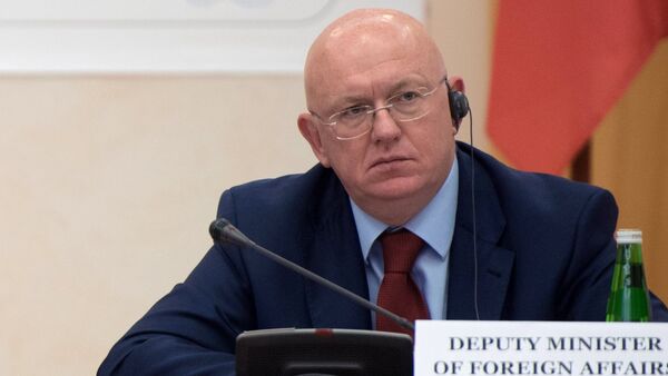 Deputy Foreign Minister Vasily Nebenzia. (File) - Sputnik International
