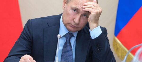 Russian President Vladimir Putin holds a meeting with Government members - Sputnik International