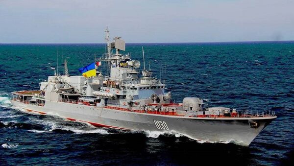 Ukrainian navy frigate Hetman Sahaydachniy - Sputnik International