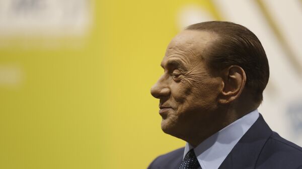 Former Italian premier Silvio Berlusconi attends the Seeds&Chips - Global Food Innovation summit, in Milan, Italy, Monday, May 8, 2017. United States former President Barack Obama will speak at the summit Tuesday. - Sputnik International