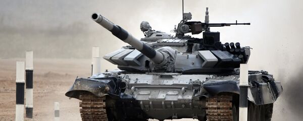 Tank biathlon at the International Army Games 2017, Moscow Region - Sputnik International