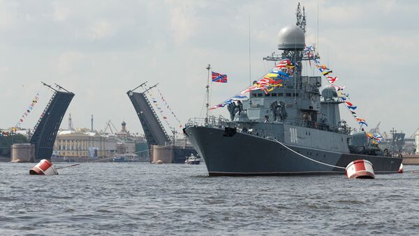 Russian Navy Day parade in St. Petersburg - Sputnik International