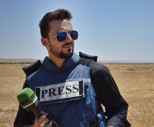 RT reporter Khaled G. AlKhateb - Sputnik International