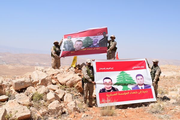 Photos of martyrs of the Lebanese army in Jaroud Aarsal Photos of martyrs of the Lebanese army in Jaroud Aarsal - Sputnik International