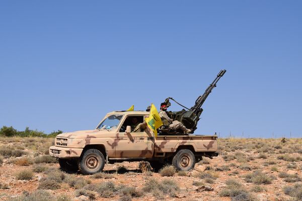 Hezbollah in Jaroud Aarsal Hezbollah in Jaroud Aarsal - Sputnik International