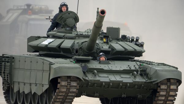 Russia's T-72B3 tank - Sputnik International