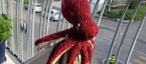 Knitted octopus Knitted octopus - Sputnik International