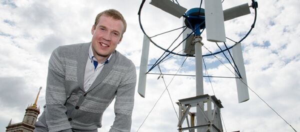 Yevgeny Sirotikin, wind turbine specialist from South Ural State University - Sputnik International