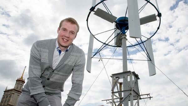 Yevgeny Sirotikin, wind turbine specialist from South Ural State University - Sputnik International