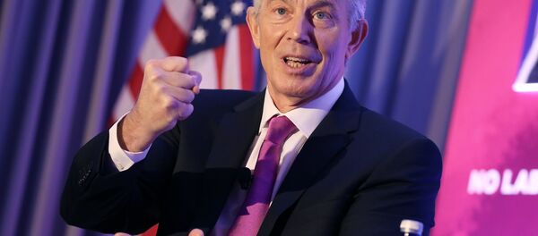 Former United Kingdom Prime Minister H.E. Tony Blair talks about the global imperative to reclaim the new center at the 1787: Constructing The Peace After The War event on Monday December 5, 2016 in Washington DC. - Sputnik International