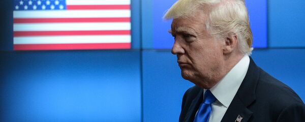 US President Donald Trump meets with EU leaders in Brussels - Sputnik International