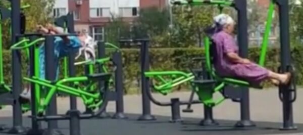 Fitness Grannies - Sputnik International