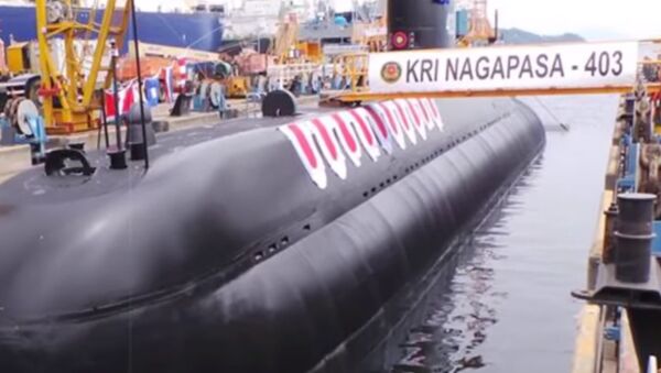 Indonesian Navy's KRI Nagpasa Submarine - Sputnik International