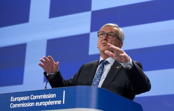 European Commission President Jean-Claude Juncker speaks during a media conference at EU headquarters in Brussels. File photo European Commission President Jean-Claude Juncker speaks during a media conference at EU headquarters in Brussels. File photo - Sputnik International