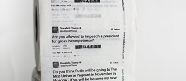 Amazon Sells Toilet Paper With Trump Tweets Amazon Sells Toilet Paper With Trump Tweets - Sputnik International