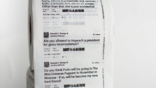 Amazon Sells Toilet Paper With Trump Tweets - Sputnik International