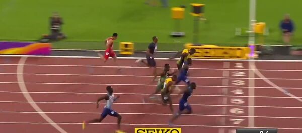 Gatlin wins 100m as Bolt finishes third caused a major upset - Sputnik International