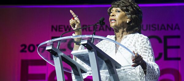Congresswoman Maxine Waters seen at the ESSENCE Empowerment Experience at Ernest N. Morial Convention Center on Saturday, July 1, 2017, in New Orleans Congresswoman Maxine Waters seen at the ESSENCE Empowerment Experience at Ernest N. Morial Convention Center on Saturday, July 1, 2017, in New Orleans - Sputnik International