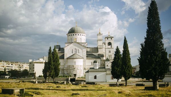 Cathedral church of the Resurrection of Christ in Podgorica - Sputnik International