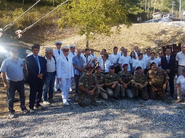 Opening ceremony of a monument dedicated to Alexander Prokhorenko in Italy - Sputnik International