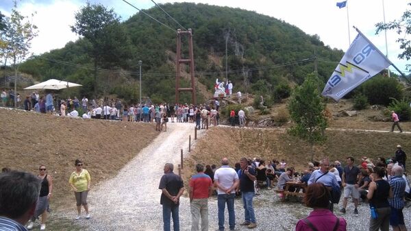 Opening ceremony of a monument dedicated to Alexander Prokhorenko in Italy - Sputnik International