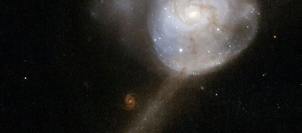 NGC 17 (or NGC 34), a galaxy in Cetus. By NASA, ESA, the Hubble Heritage (STScI/AURA)-ESA/Hubble Collaboration, and A. Evans (University of Virginia, Charlottesville/NRAO/Stony Brook University) - Sputnik International