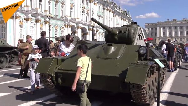Tanks In Saint Petersburg - Sputnik International