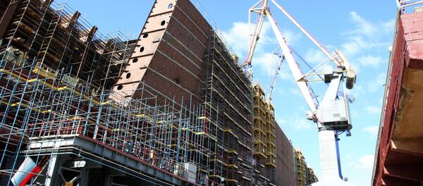 The Admiralteiskiye verfi company in St Petersburg. (File) - Sputnik International