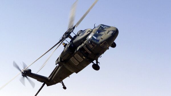 UH-60 Blackhawk helicopter of the Saudi-led Arab coalition. (File) - Sputnik International